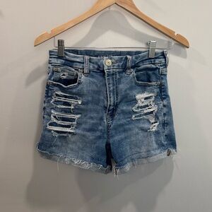 American Eagle Jean shorts with rips